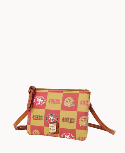 NFL 49ERS Top Zip Crossbody