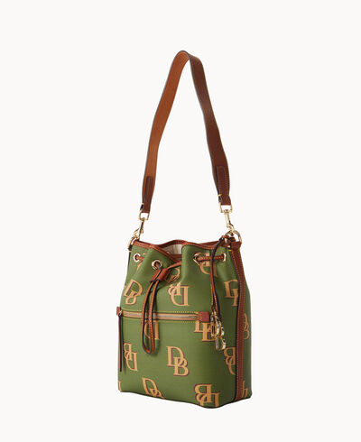 Monogram Drawstring
