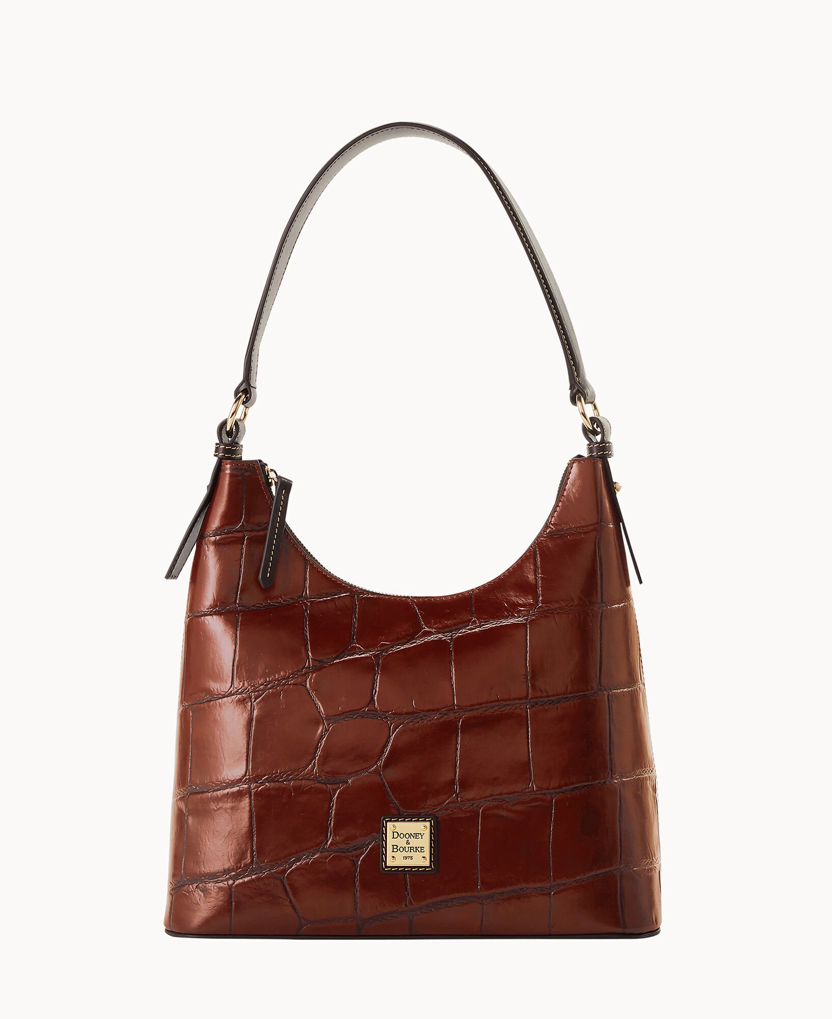 Dooney & bourke ostrich best sale embossed 75th anniversary hobo bag
