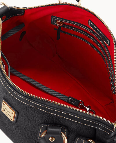 Pebble Grain Medium Mail Satchel