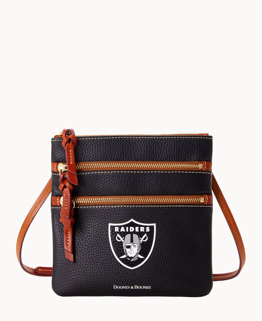 NFL Raiders Triple Zip Crossbody