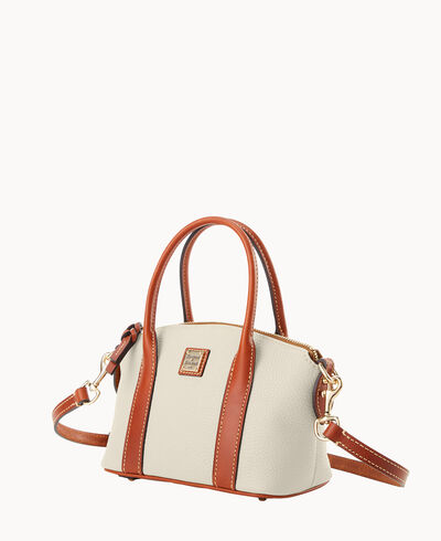 Pebble Grain Small Madeline Satchel