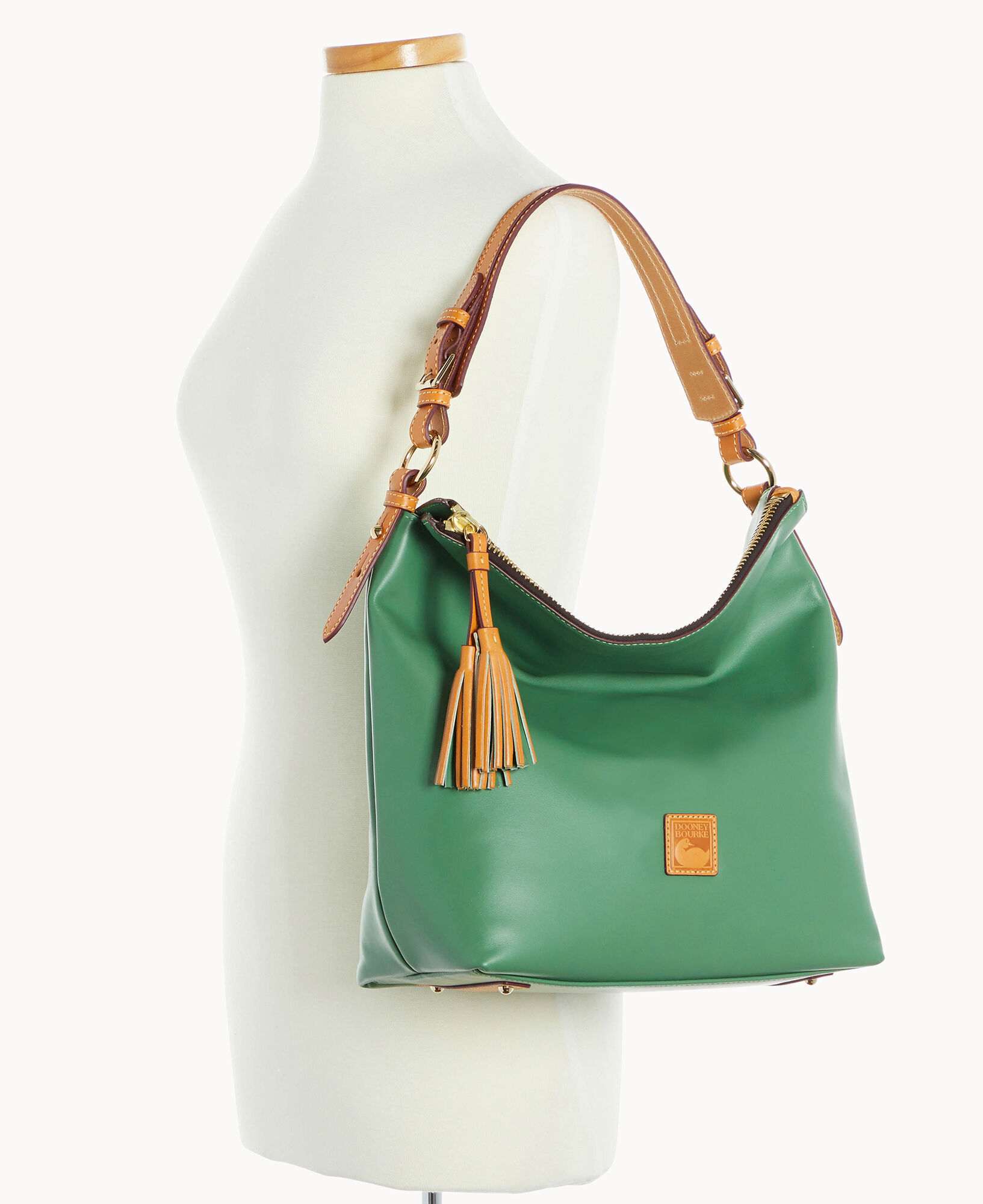 Dooney Bourke Wexford Leather Mckenzie Hobo