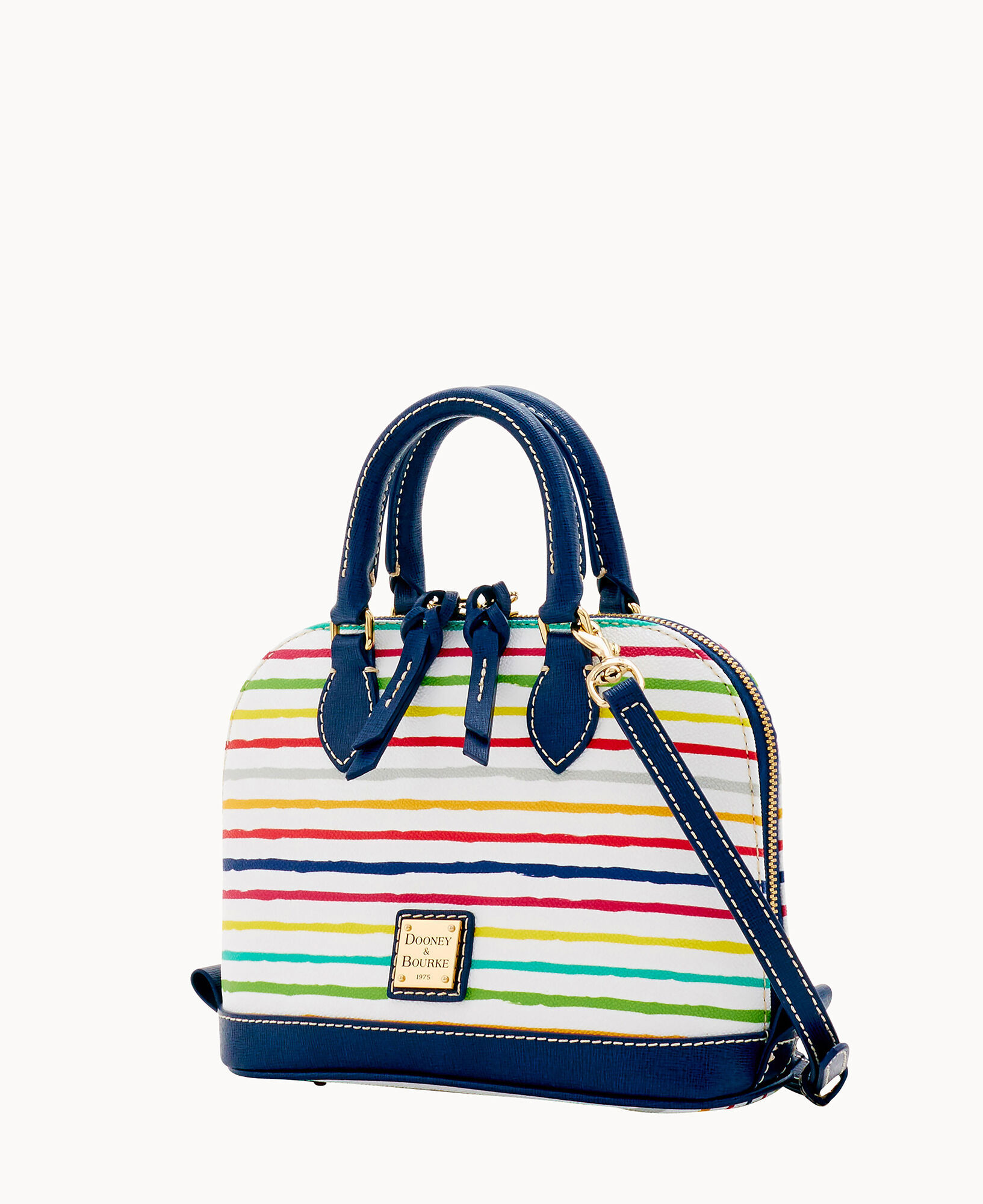 Dooney and bourke striped bag deals