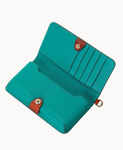 Pebble Grain Fey Phone Wristlet