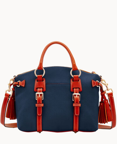 Pebble Grain Bristol Satchel