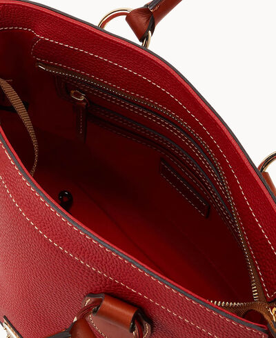 Pebble Grain Short Handle Shopper