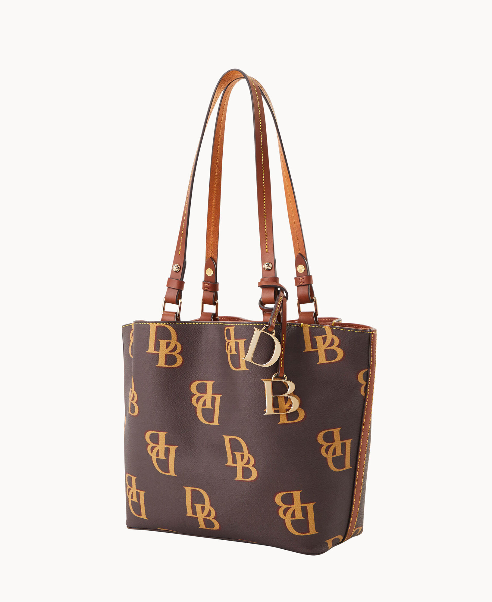 Dooney & Bourke, Bags, Dooney Bourke Bucket Bag Monogram Vintage Classic  Handbag Purse Signature Logo