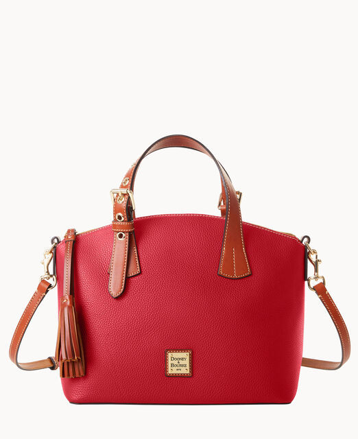 Pebble Grain Trina Satchel