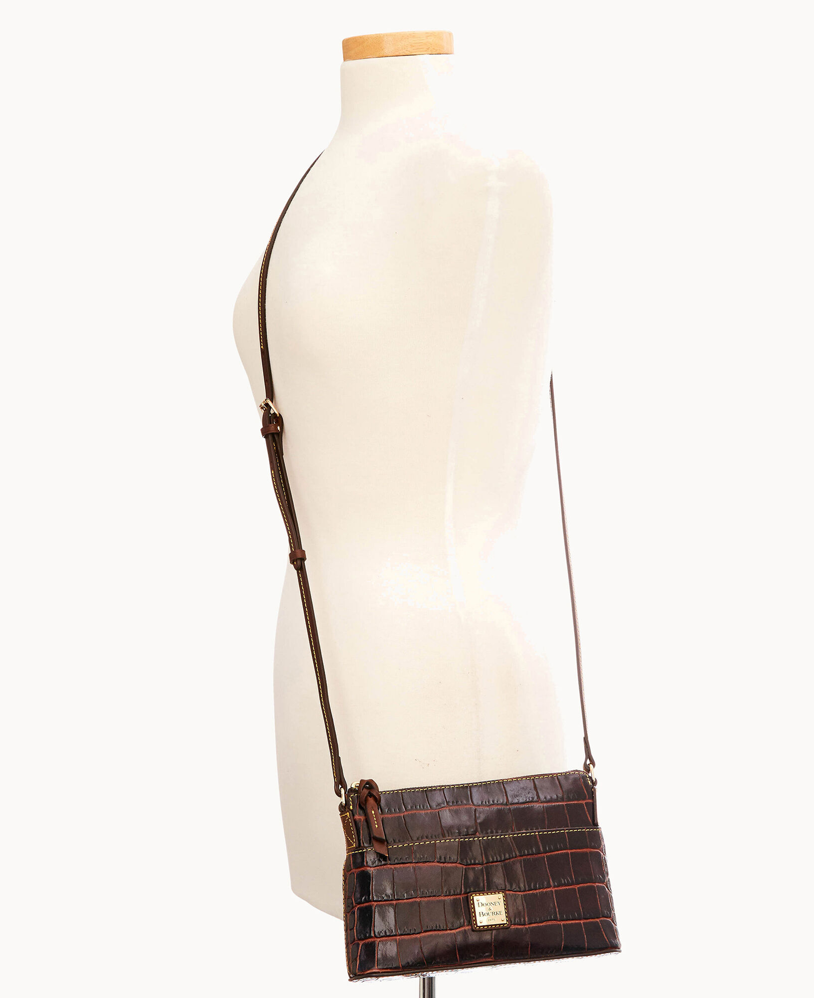 Croco Fino Ginger Pouchette