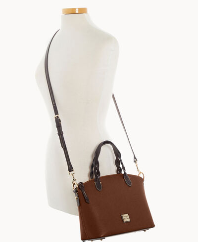 Saffiano Small Heidi Satchel