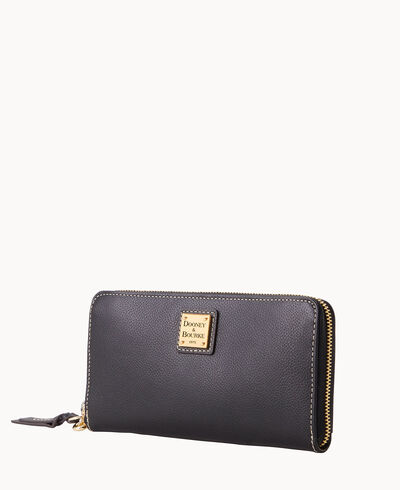 Belvedere Large Zip Around Wristlet