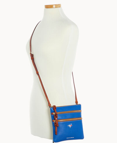 MLB Blue Jays N S Triple Zip Crossbody