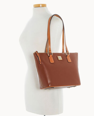 Wexford Leather Small Wren Zip Tote