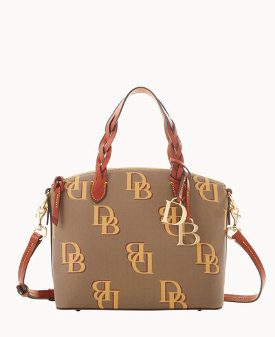 Monogram Small Heidi Satchel