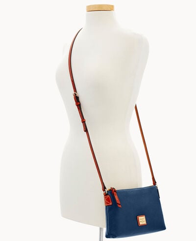 Pebble Grain Crossbody Pouchette