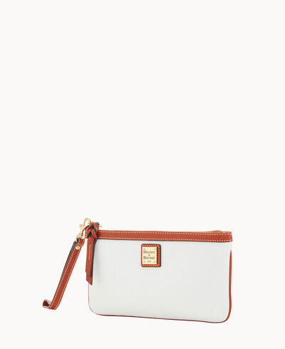 Pebble Grain Clutch Wristlet