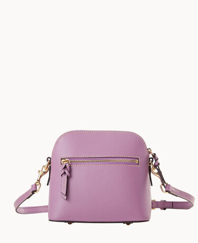 Saffiano Domed Crossbody