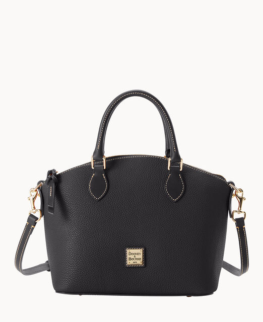 Pebble Grain Geena Satchel
