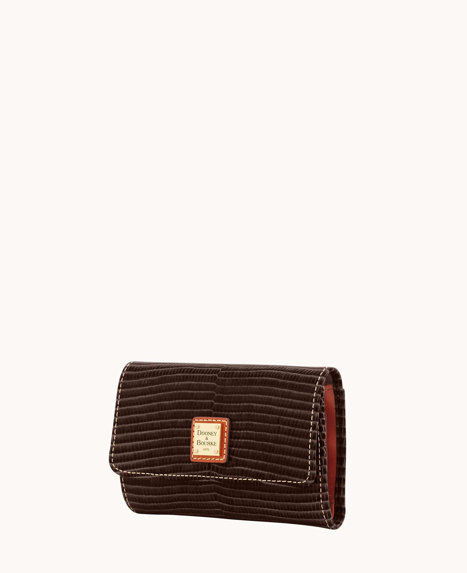 Dooney and bourke lizard top embossed wallet