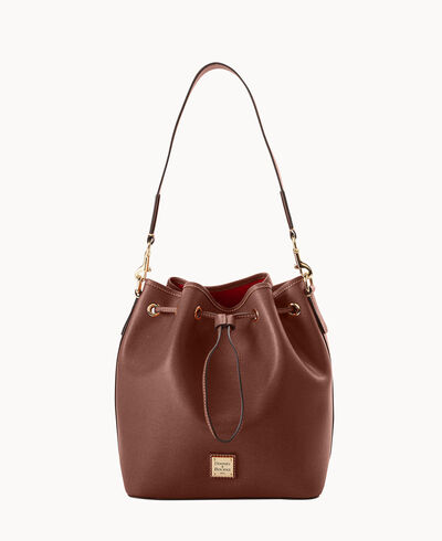 Saffiano Drawstring