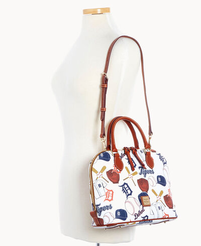 MLB Tigers Zip Zip Satchel