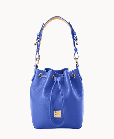 Lucca Leather Small Drawstring
