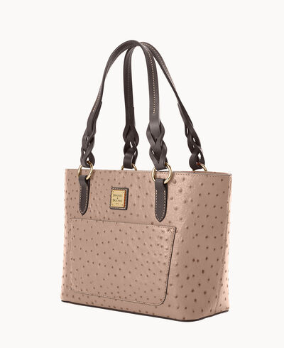 Ostrich Small Gretchen Tote