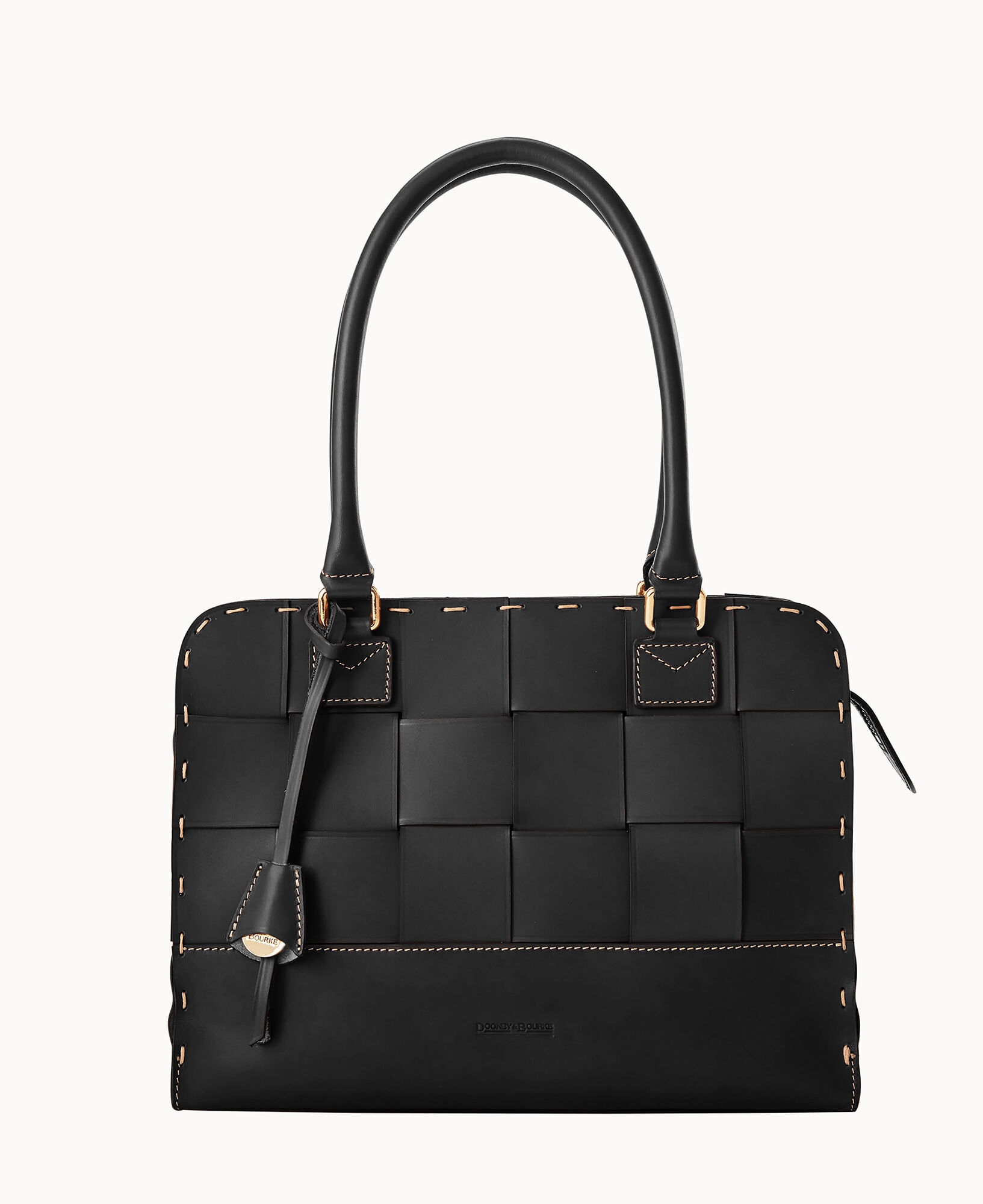 Dooney & Bourke Alto Woven Rectangular Satchel