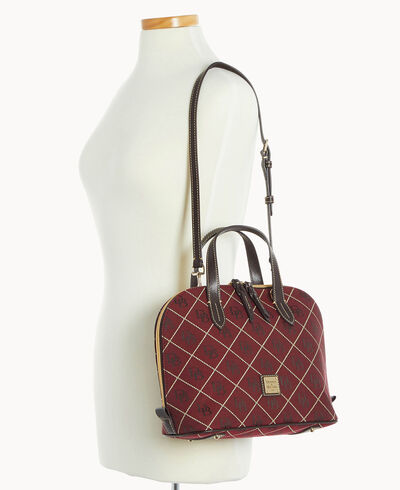 Maxi Quilt Zip Zip Satchel