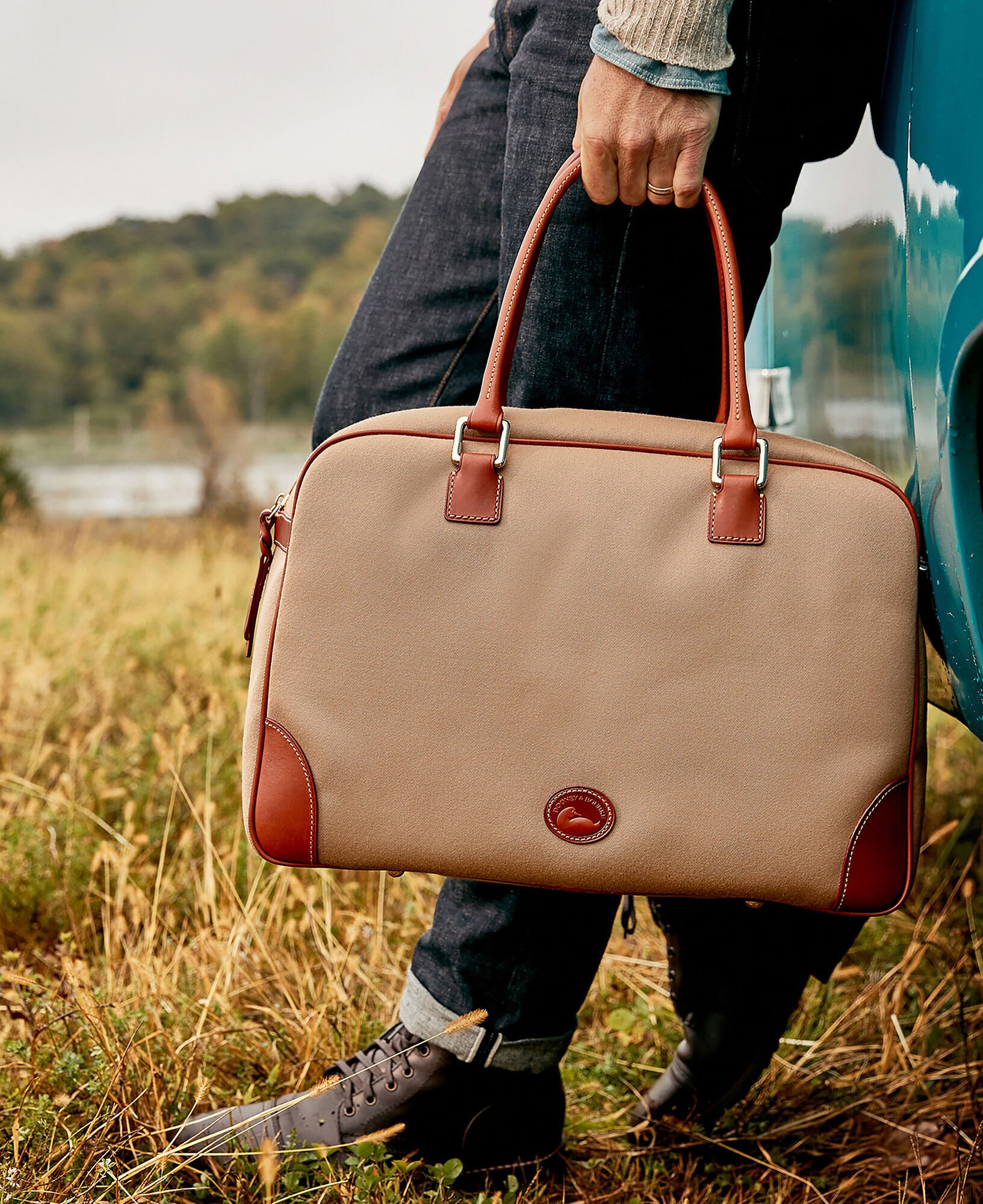Dooney Bourke Getaway Cabriolet Bowler Duffle