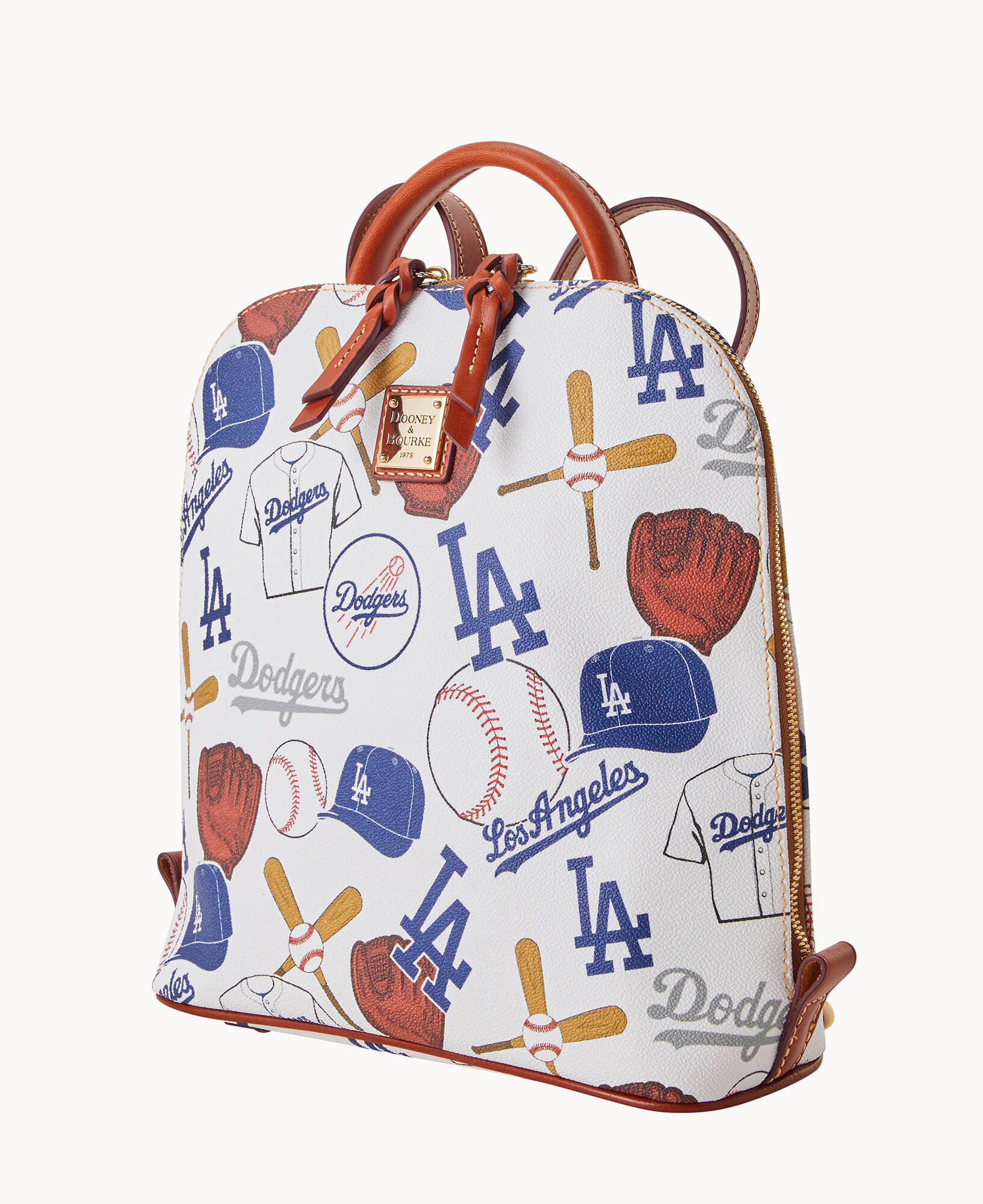 Dooney & Bourke Los Angeles Dodgers Zip Zip Satchel