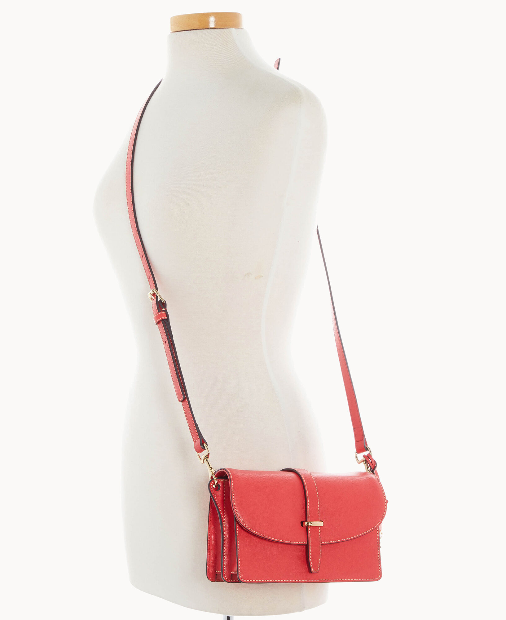 Dooney & bourke saffiano leather crossbody bag on sale
