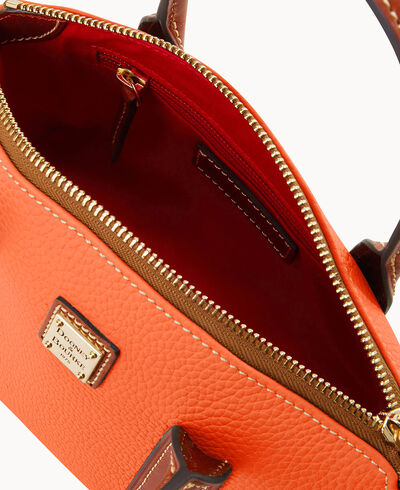 Pebble Grain Small Madeline Satchel