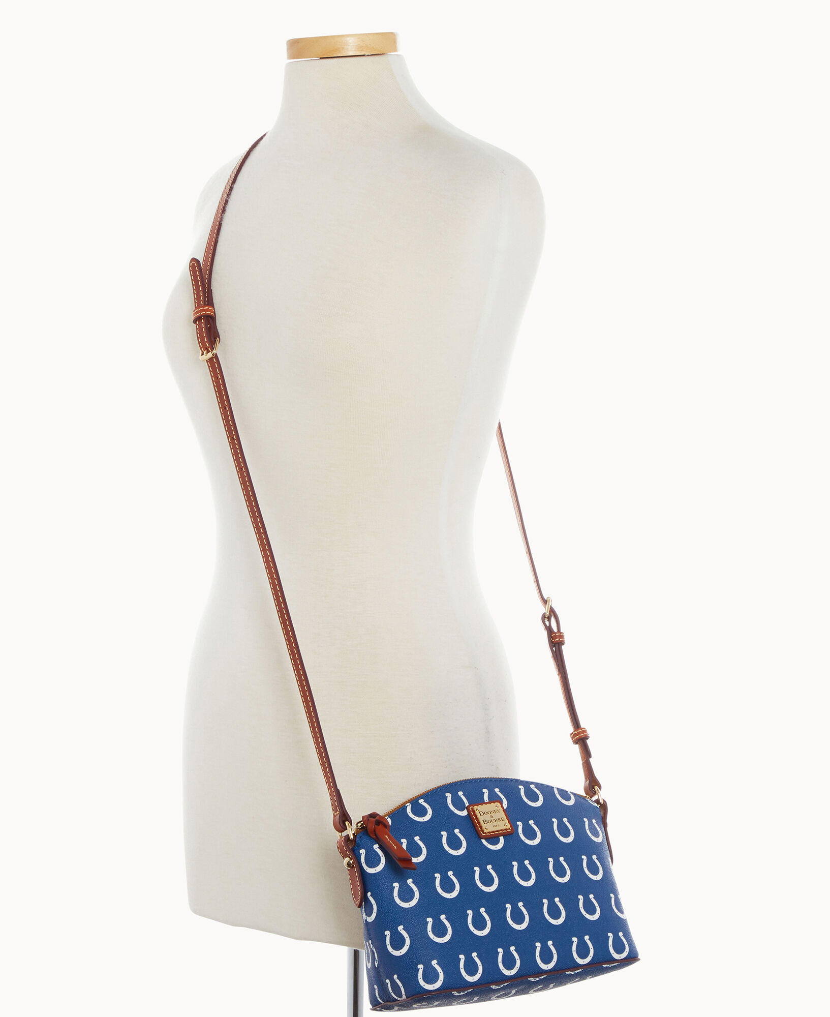 Dooney Bourke NFL Colts Suki Crossbody Med Wristlet
