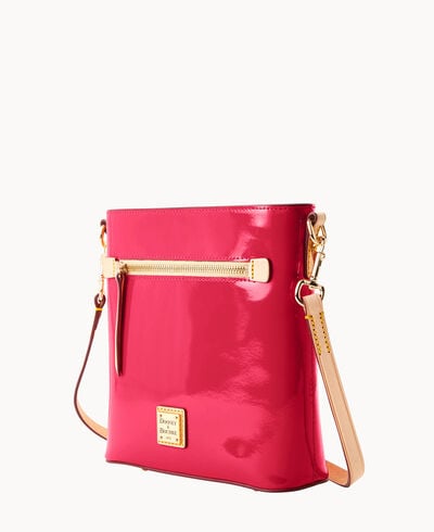 Patent Zip Crossbody