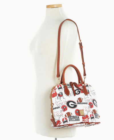 Collegiate University of Georgia Zip Zip Satchel