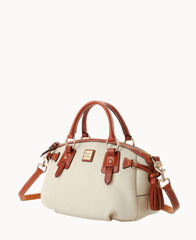 Pebble Grain Medium Mail Satchel