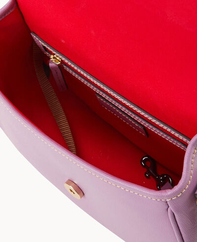 Saffiano Saddle Bag