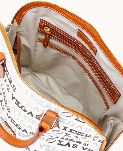 NFL Raiders Zip Zip Satchel