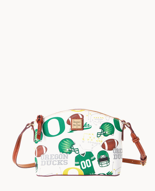 Oregon Ducks Dooney & Bourke Signature Zip Satchel Purse