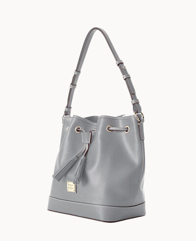 Saffiano Drawstring