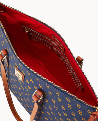 Gretta Zip Top Shopper