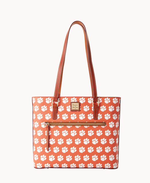 Clemson Dooney & Bourke Triple Zip Crossbody Bag