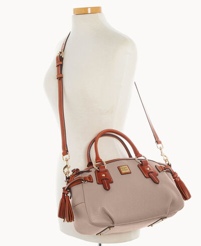 Pebble Grain Medium Mail Satchel