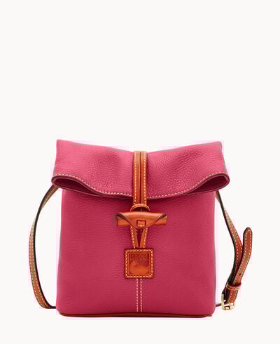 Pebble Grain Toggle Crossbody