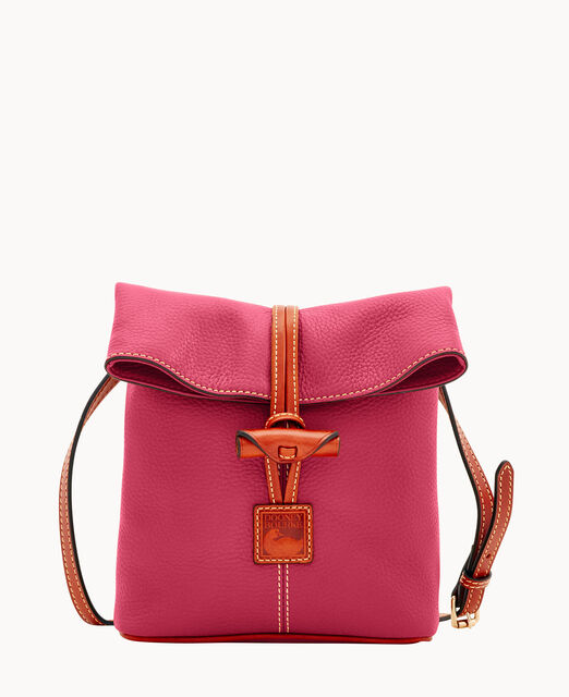Pebble Grain Toggle Crossbody