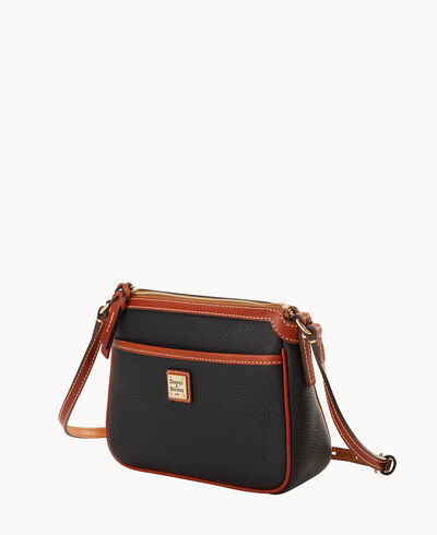 Pebble Grain East West Pocket Crossbody