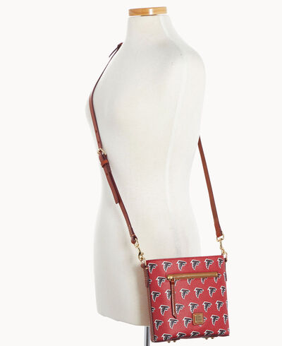 NFL Falcons Small Zip Crossbody