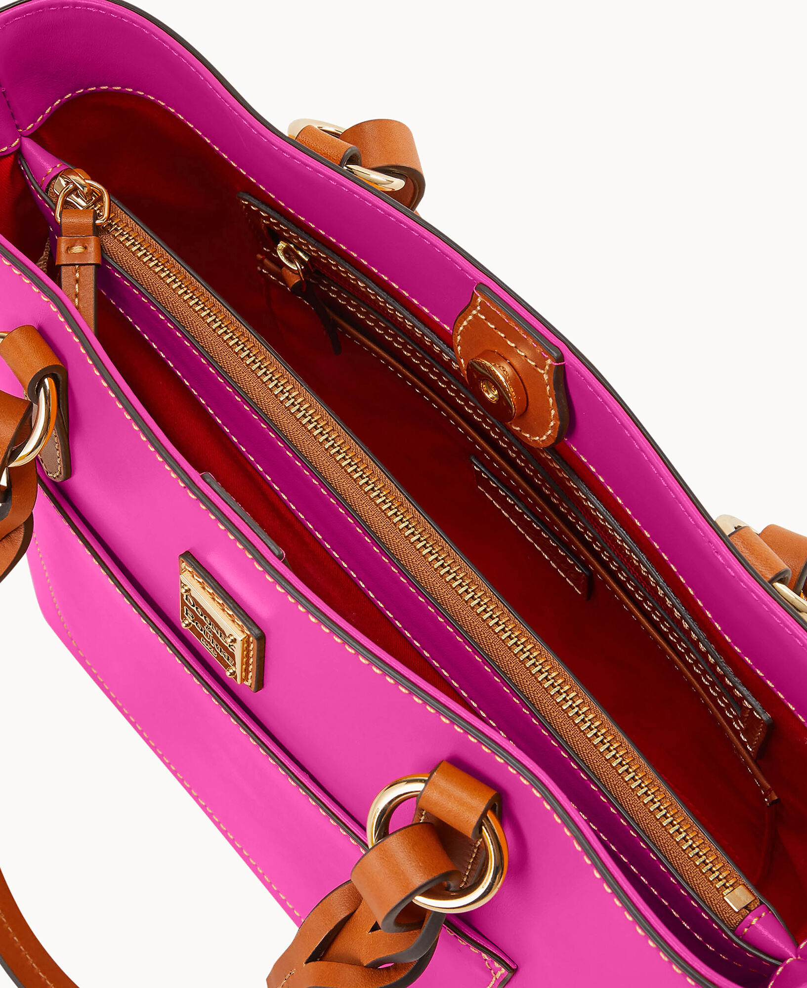 Dooney Bourke Wexford Small Gretchen Tote Bag Magenta